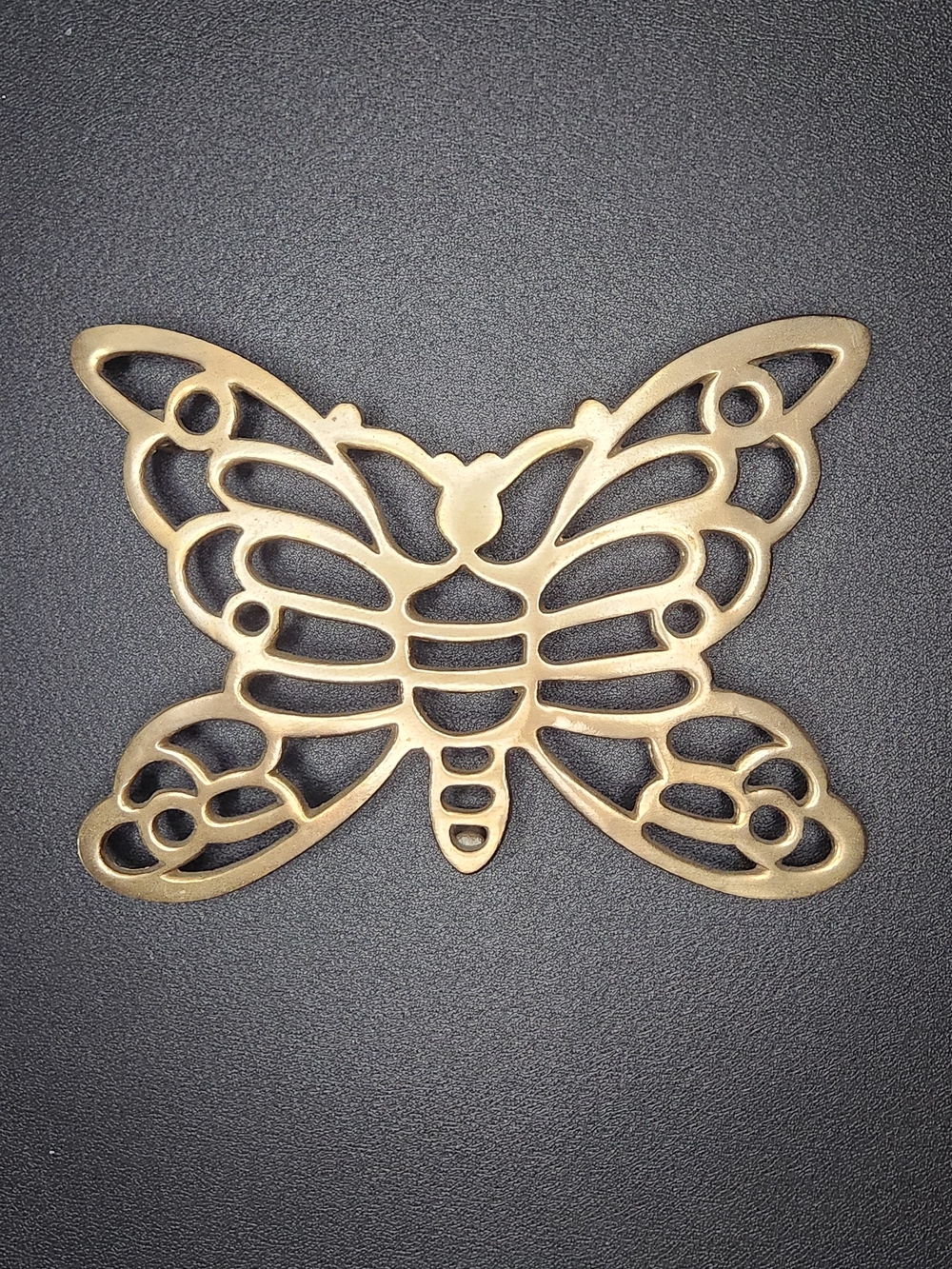 Brass Butterfly Trivet